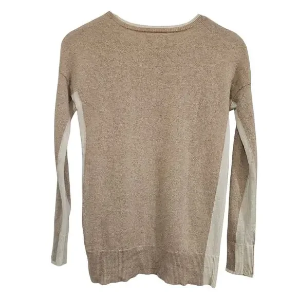 Christian Siriano 100% Cashmere Colorblock Sweater XS - Picture 4 of 8